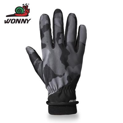 China WONNY Breathable High Quality Outdoor Winter Keep Warm Windproof Touch Screen Sports Gloves for sale