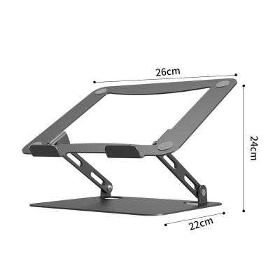 China Multi-Angle (Height) Adjustable Laptop Stand with Adjustable Heat-Vent Notebook Stand for Laptop up to 17 inch Compatible for MacBook for sale