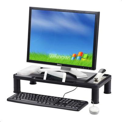 China LAPTOP DESK DESIGN Ergonomic Plastic Waist Adjustable Laptop Stand/Monitor Flexible Riser for sale