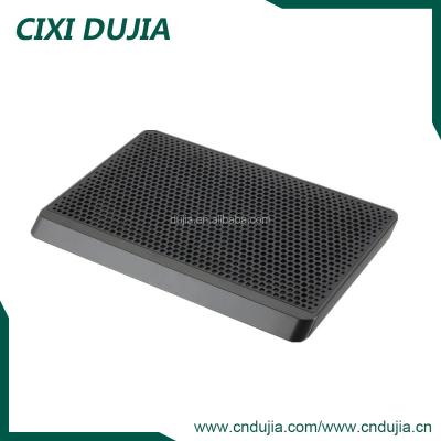 China 34*24*2.5CM Cixi Dujia Design Ergonomic Plastic Laptop Cooling Stand For Notebook With Two Fans for sale