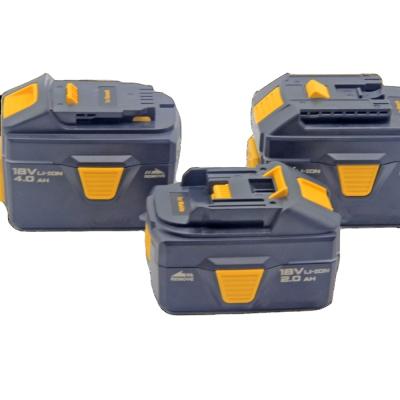 China Large 4.0ah Rechargeable Cordless Multi Tool Battery Pack Charging Stations Set 18v Power Tools Batteries for sale