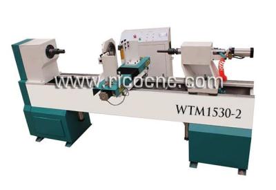 China CNC Wood Lathe Turning Baseball Bats Lathing Machine WTM1530-2 for sale