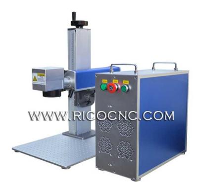 China Desktop Fiber Laser Metal Marking Machine for sale