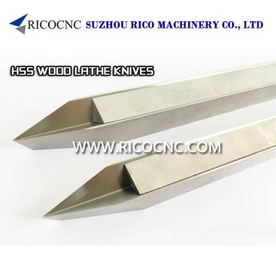 China High Speed Steels V Cutter HSS Woodturning Tools Wood Lathe Knife CNC Turning Tools for sale