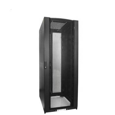 China 42U Server Rack Cabinet Industrial Network Equipment Rack Enclosure With Casters for sale