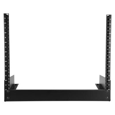 China 8U Rack - 2-Post Open Frame SPCC Professional Desktop Rack for sale