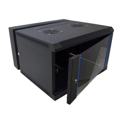 China 4U/6U/9U/12U/15U/18U 60kg Load Capacity Industrial Wall Mount Cabinet For Network for sale