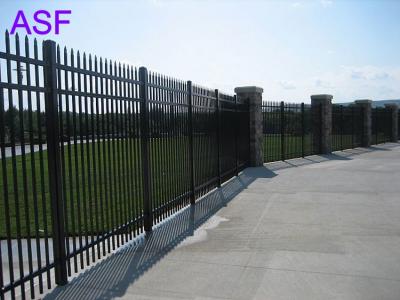 China Steel Tubular Fencing for sale