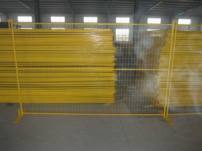 China Canada Standard Powder Coated Temporary Fencing for sale