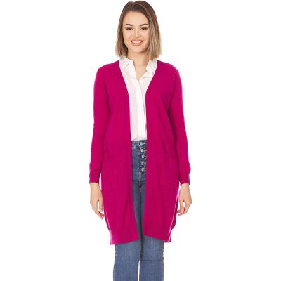 China Wholesale Anti-wrinkle loose thick oversized v neck heavy cashmere cardigan for sale