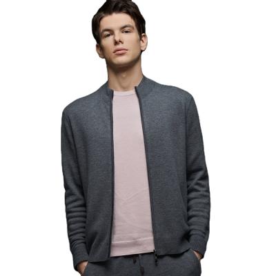 China Anti-wrinkle winter cashmere jacket men cardigan sweater custom cashmere cardigan mens casual for sale