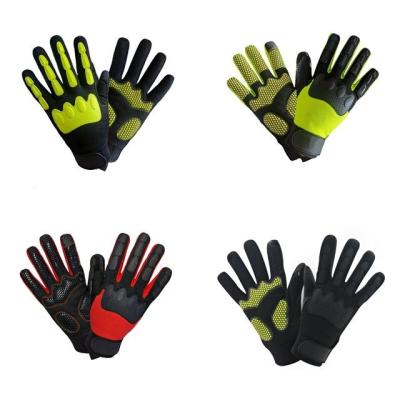 China Tactical Outdoor Unisex Touch Screen Motorcycle Shock Absorption OEM Logo Climbing Gloves Climbing Recycling Gloves for sale