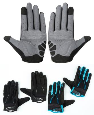 China 2022 OEM cycling full-finger bicycle outdoor sports logo windproof anti-skid riding gloves for sale