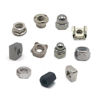 China Heavy Industry Hanjie Brand 304 Stainless Steel Hex Nut Bolt Din934 Custom Hex Nuts China & Manufacturer for sale