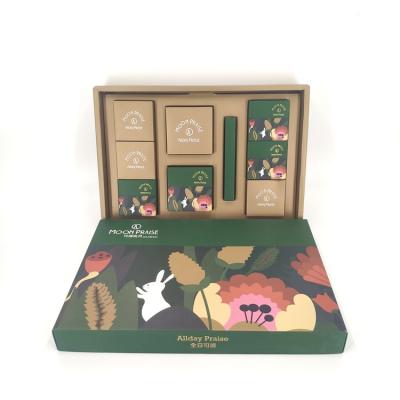 China Mi Biodegradable Chinese Autumn Day Gift Decorative Cheese Cake Moon Cake Cupcake Paper Roll Box for sale