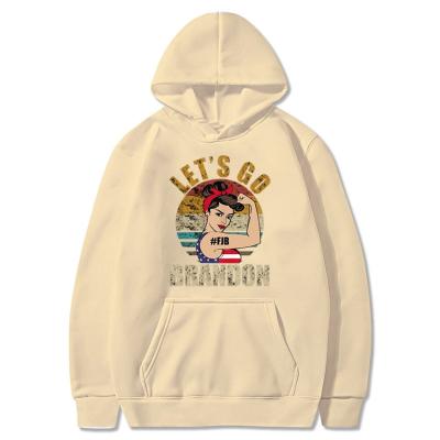 China anti-wrinkle chinese maker unison color hoodie let us go brandon charm custom oversized pullover for sale