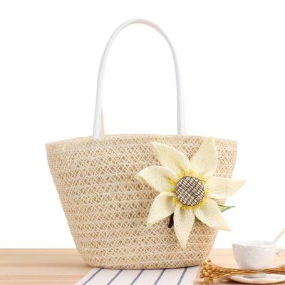 China Wholesale Rattan Tote Bag For Beach Girl Woman Bag Ladies Straw Mesh Moroccan Summer Handbag Eco Rattan for sale