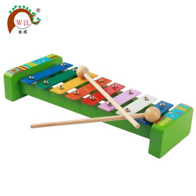 China Wholesale Mini Kids Wooden Percussion Musical Instrument Wooden Toy Xylophone With 8 Tone for sale