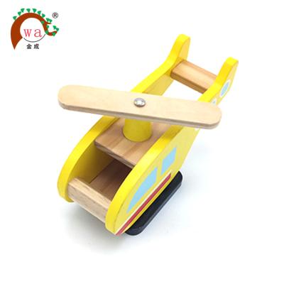 China Wooden Kids Flying Toy Wooden Airplane for sale