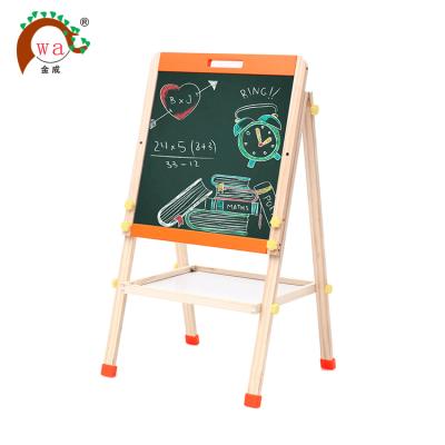 China Wooden Double Sided Large Painting Easel / Wooden Easel For Kids for sale