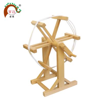 China wooden spinning wheel kids toys, china kids toys 16*13*21cm for sale