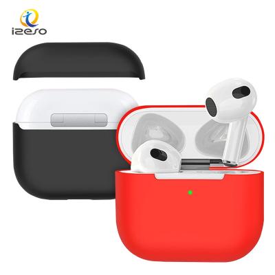 China Hot Selling Fully Protective Silicone Earphone Case For Air Pods 3 Full Cover Anti-drop Protective Case For Apple Airpods pro for sale