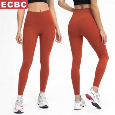 China Lulu Lemon New Arrival Sanded Custom Women Fitness Leggings Waist Breathable Seamless Panties Sports Leggings Female Fashion Yoga Pants for sale