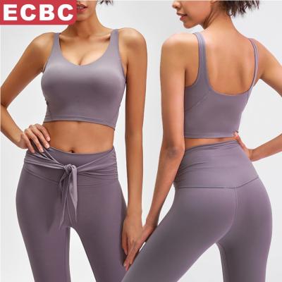 China Lulu Lemon Female New Running Sports High Strength Shockproof Underwear Vest Breathable Beautiful Line Up Yoga Bra Fitness Tank Top for sale