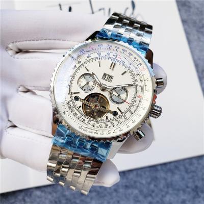 China High Quality Automatic Date Quartz Watches Sapphire Glass 316L Stainless Steel Waterproof Automatic BR Watches Men Wrist for sale