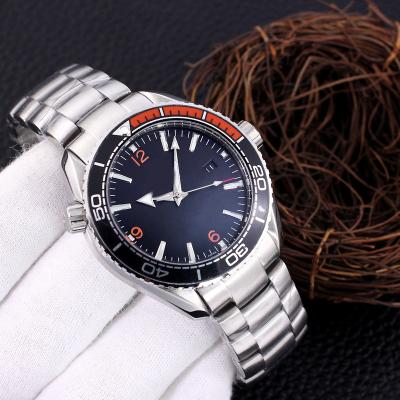 China Luxury Custom Automatic Mechanical Chronograph Mens Watch Stainless Steel Mechanical Diver Watches For Men for sale