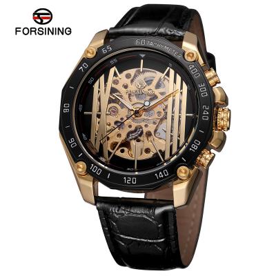 China 2022 Power Reserve Full Dial Fashion Genuine Luxury Automatic Watch Man Mechanical Leather Strap Watches for sale