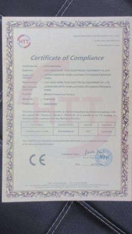 CE - Luoyang Hongteng Electrical Equipment Co., Ltd.