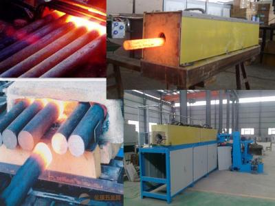 China Building Material Shops Metal Billet Frequency Induction Heater Forging Forging With Induction Heating Equipment for sale