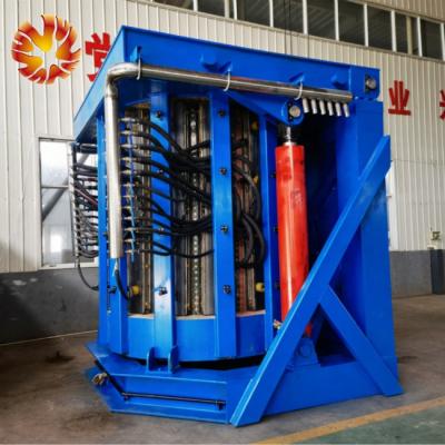 China Metal Melting Hongteng Furnace Melting Stainless Steel High Quality Electric Scrap Melting Furnace for sale