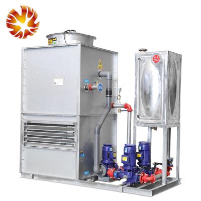 China machinery repairs workshop low loss circulating water cooling tower for heating parts and melting line cooling and csating furnace cooling for sale