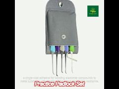 professional lock picking practice kit 5pcs huk lock pick set mix color