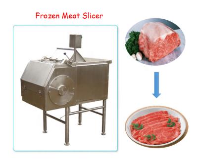 China Professional Industrial Frozen Meat Processing Equipment Meat Slicers for sale