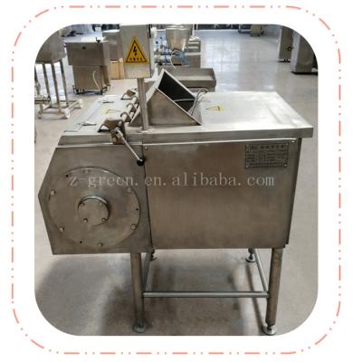 China Food Application Units Halal Frozen Meat Cutter Australia Industrial Automatic Frozen Meat Slicer 58 R/min 320mm Silver 1 Set for sale