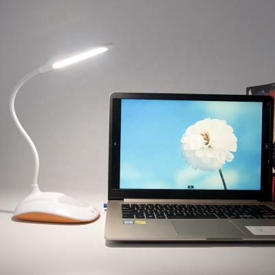 China Modern Modern Computer Survey Read Dimming Rechargeable RGB Portable Night Light Stepless Battery Cable Table Desk Lamp for sale