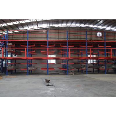 China Corrosion Protection Customized Cantilever Combo Aluminum Multilayer Bearing Pipe Rack Storage Rack for sale