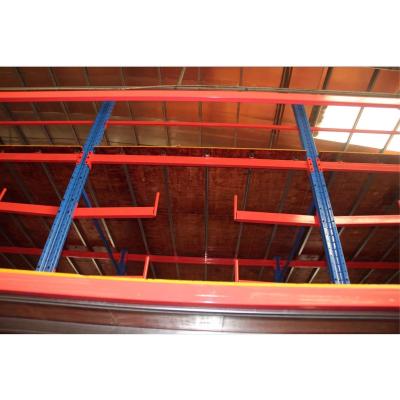 China Warehouse corrosion protection rack cantilever frame heavy stereoscopic multi-layer rack steel pipe cantilever warehousing for sale