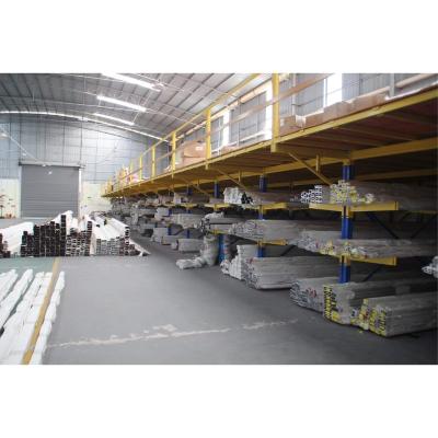 China Custom Heavy Duty Corrosion Protection Building Materials Warehouse Racks Pipe Storage Stacking Cantilever Racks for sale