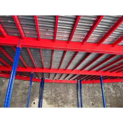 China Heavy corrosion protection factory direct sales attic platform warehouse attic storage shelf workshop warehouse for sale