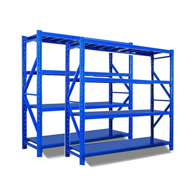 China Corrosion Protection Factory Household Warehouse Rack Shelf Frame Garage Room Steel Multi-Storey Display Rack for sale