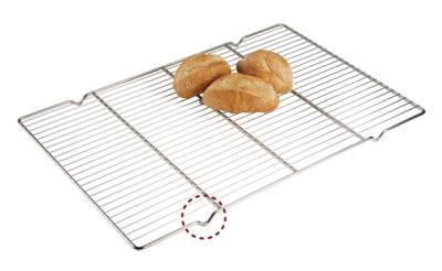 China 304 Stainless Steel Baking Cooling Rack Electrolysis For Bread , Cookies , Biscuit for sale