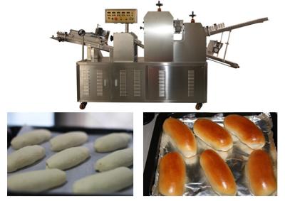 China Steamed Bun / Pizza Bread Making Production Line 5.72KW 300mm Roller Width for sale