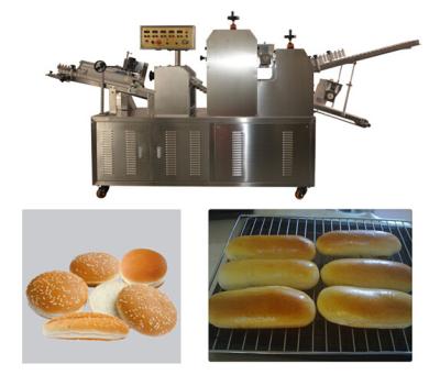 China Double Rollers Bread Dough Making Machine for Hot Dog Bakery Production Line for sale