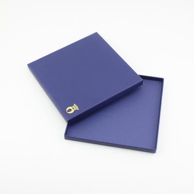 China Recycled Materials FSC Gray Board Coated CCNB Logo Foil Custom Matte Small Paper Gift Box for sale