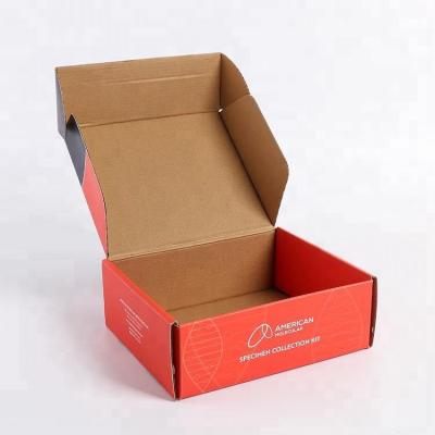 China Handmade BSCI, FSC Shipping corrugated box Customized printing both side for sale