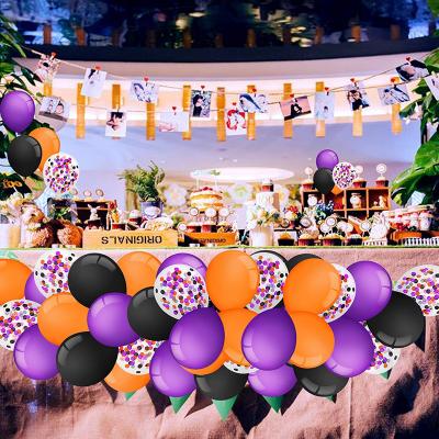 China Fashional New Arrival Halloween Balloon Set Supplies Good Quality Latex Balloon Party Decoration for sale